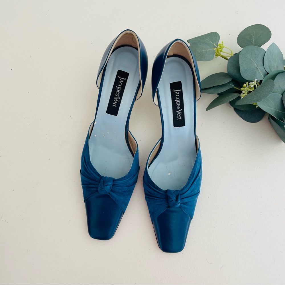 Jacques Vert Knot Accent Heels